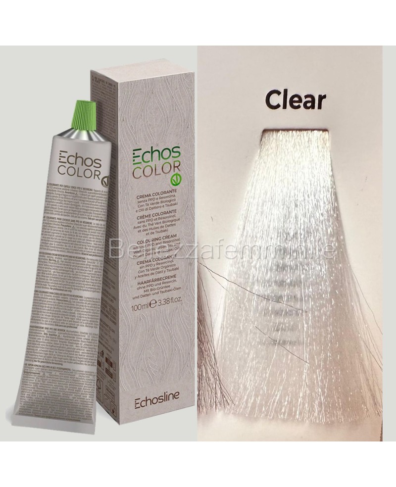 Professional line hair color cream dye 100 ml - Echosline without PPD and Resorcin