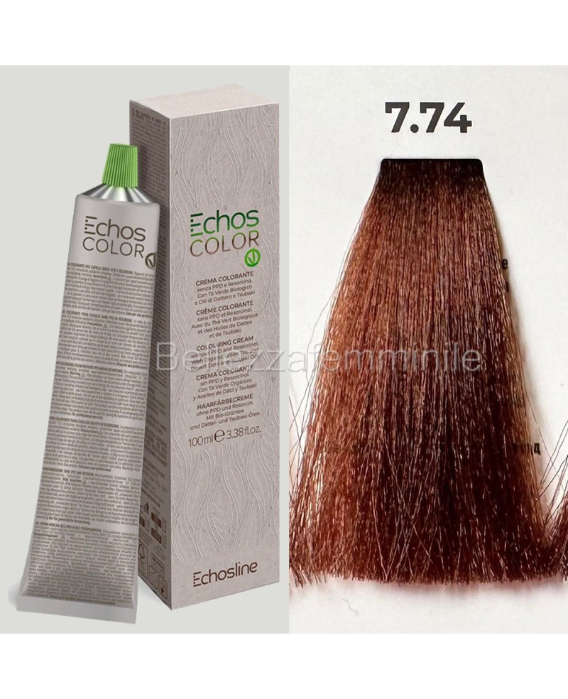 Tinta crema colore Capelli linea professionale 100 ml - Echosline senza PPD e Resorcina