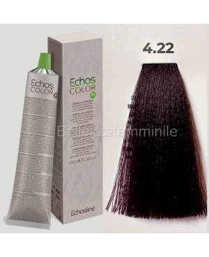 Tinta crema colore Capelli  100 ml  3x tubetto + ossigeno da 1000 ml  Echosline senza PPD e Resorcina