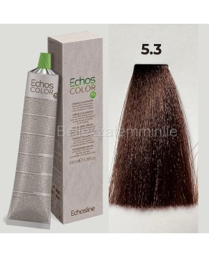 Tinta crema colore Capelli  100 ml  3x tubetto + ossigeno da 1000 ml  Echosline senza PPD e Resorcina