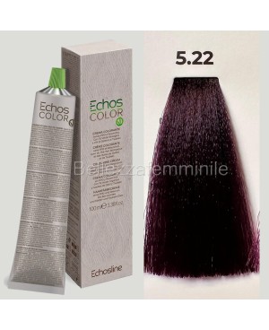 Tinta crema colore Capelli  100 ml  3x tubetto + ossigeno da 1000 ml  Echosline senza PPD e Resorcina