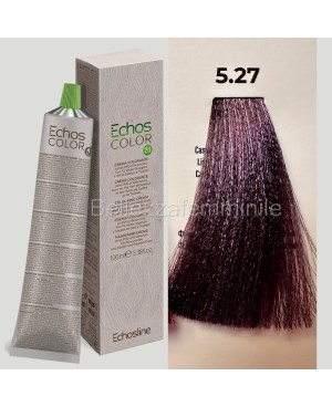 Tinta crema colore Capelli  100 ml  3x tubetto + ossigeno da 1000 ml  Echosline senza PPD e Resorcina