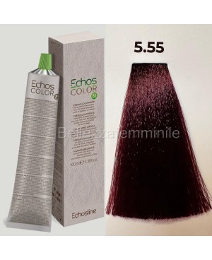 Hair color cream dye 100 ml 3x tube + oxygen 20 vol of 1000 ml Echosline without PPD and Resorcina
