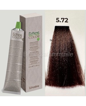 Tinta crema colore Capelli  100 ml  3x tubetto + ossigeno da 1000 ml  Echosline senza PPD e Resorcina