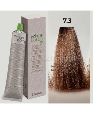 Tinta crema colore Capelli  100 ml  3x tubetto + ossigeno da 1000 ml  Echosline senza PPD e Resorcina