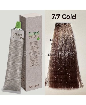 Hair color cream dye 100 ml 3x tube + oxygen 20 vol of 1000 ml Echosline without PPD and Resorcina
