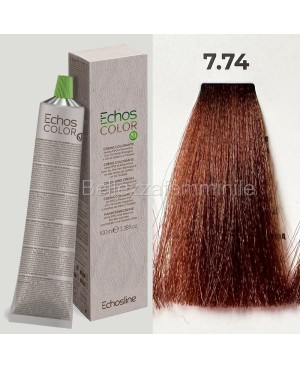 Hair color cream dye 100 ml 3x tube + oxygen 20 vol of 1000 ml Echosline without PPD and Resorcina