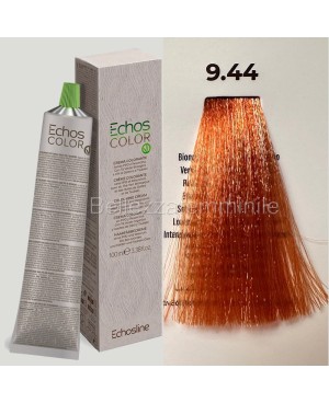 Hair color cream dye 100 ml 3x tube + oxygen 20 vol of 1000 ml Echosline without PPD and Resorcina