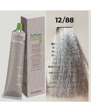 Hair color cream dye 100 ml 3x tube + oxygen 20 vol of 1000 ml Echosline without PPD and Resorcina