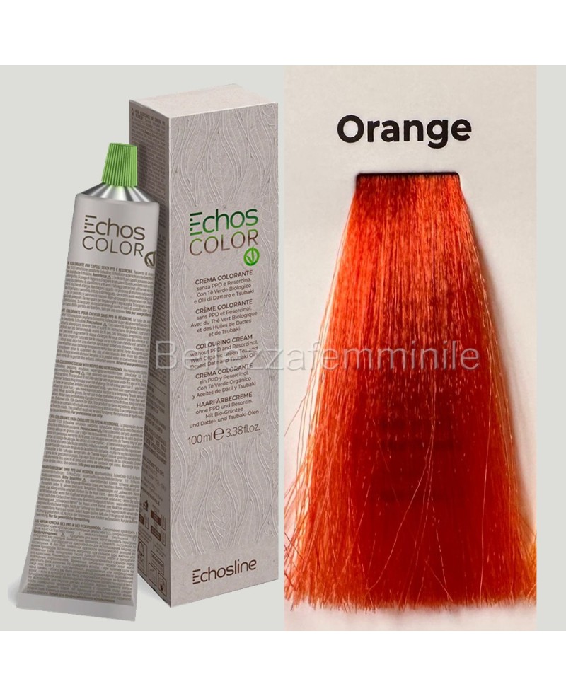 Tinta crema colore Capelli  100 ml  3x tubetto + ossigeno da 1000 ml  Echosline senza PPD e Resorcina