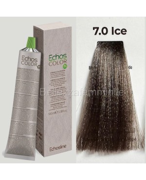 Hair color cream dye 100 ml 3x tube + oxygen 20 vol of 1000 ml Echosline without PPD and Resorcina