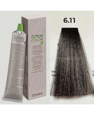 Hair color cream dye 100 ml 3x tube + oxygen 20 vol of 1000 ml Echosline without PPD and Resorcina