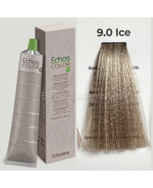 Hair color cream dye 100 ml 3x tube + oxygen 20 vol of 1000 ml Echosline without PPD and Resorcina