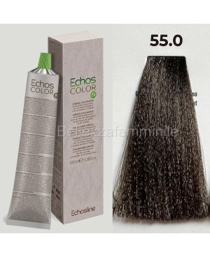 Hair color cream dye 100 ml 3x tube + oxygen 20 vol of 1000 ml Echosline without PPD and Resorcina