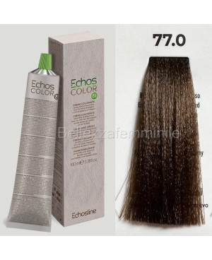 Hair color cream dye 100 ml 3x tube + oxygen 20 vol of 1000 ml Echosline without PPD and Resorcina
