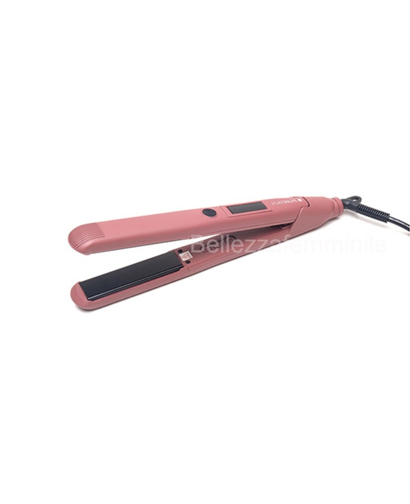 Piastra Capelli Liscio-Riccio Professionale Platinum Black Star ROSA misura S