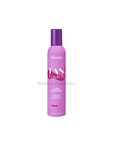 Curly Hair Mousse Go Curl 300 ml - Fanola Styling Tools