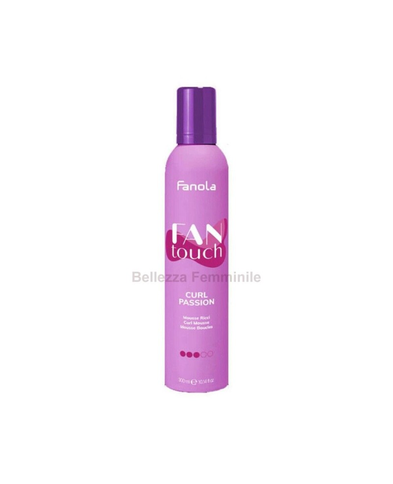 Curl Passion Fan Touch Curly Hair Mousse 300 ml Fanola