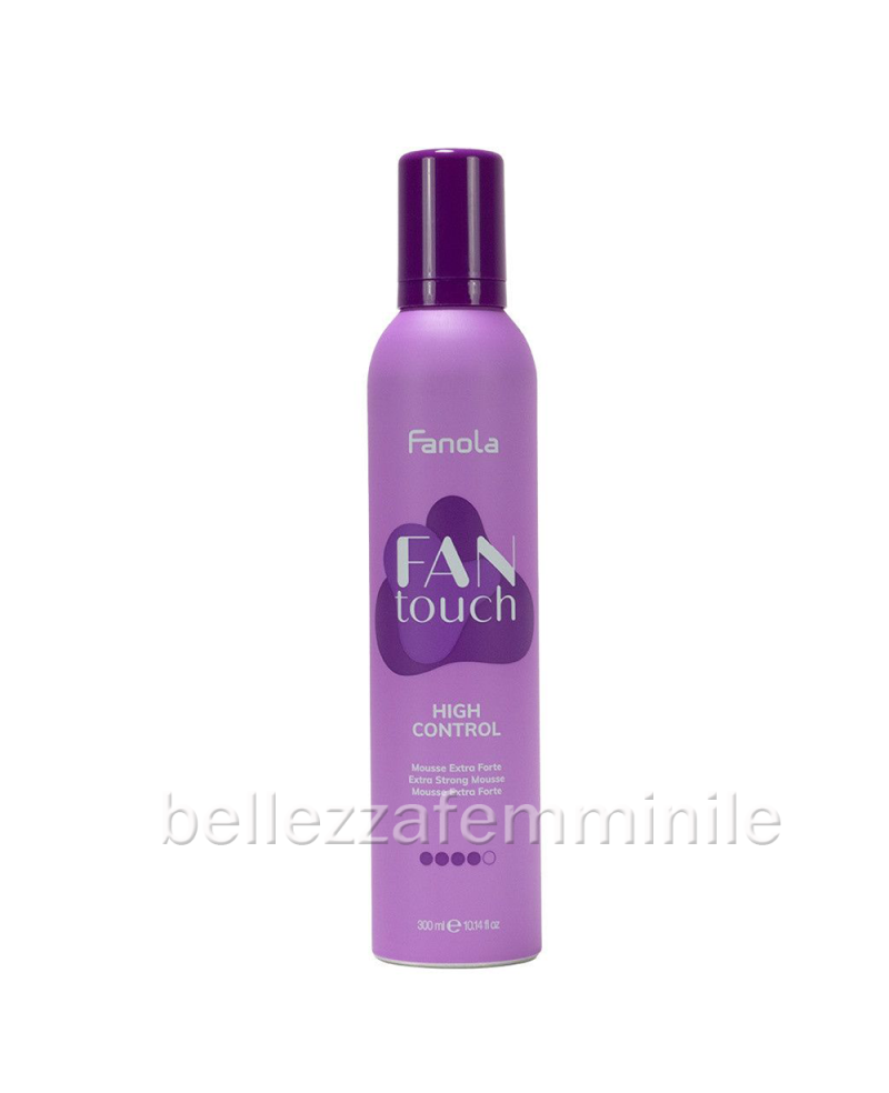 Fanola Fan Touch High Control Extra Strong Mousse - 300ml