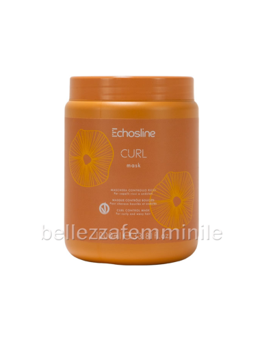 Maschera Capelli Curl controllo ricci 1000ml Echosline