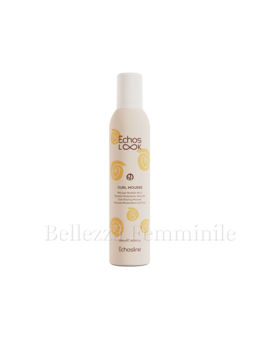 Curly Model hair mousse 250 ml - Echosline.