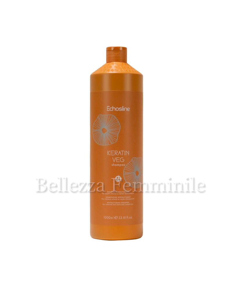 Shampoo per capelli alla Keratina 1000 ML - Seliar Echosline