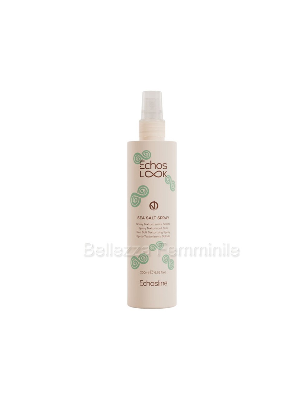 Spray Capelli Texturizzante Salato "effetto onde morbide " 200ml Echosline