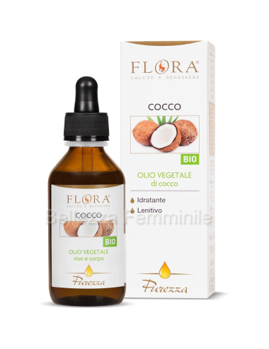 Olio corpo al Cocco Bio - 100 ml Flora