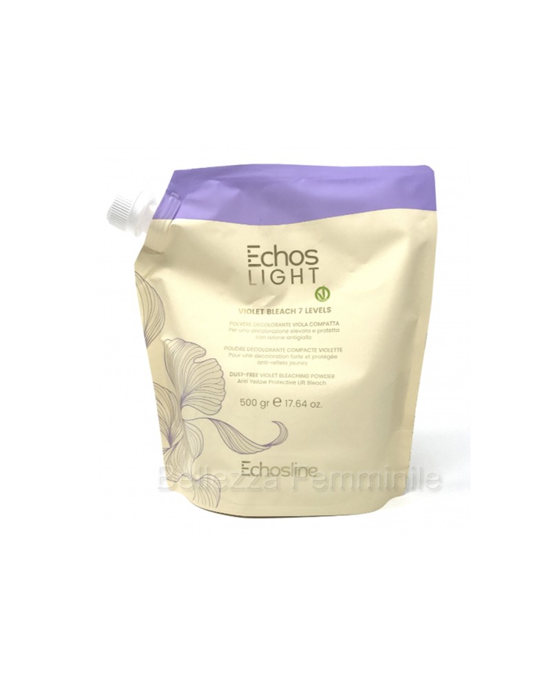 Hair Powder Bleaching Purple Compact 500gr 7 Levels Echos Light Echosline