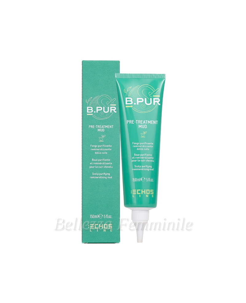 Fango Capelli Purificante Remineralizzante Cute 150ml - B.Pur - Echosline