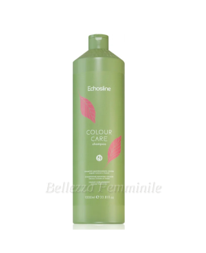 Hair shampoo color maintenance - Colour Care - 1000ml - Echosline