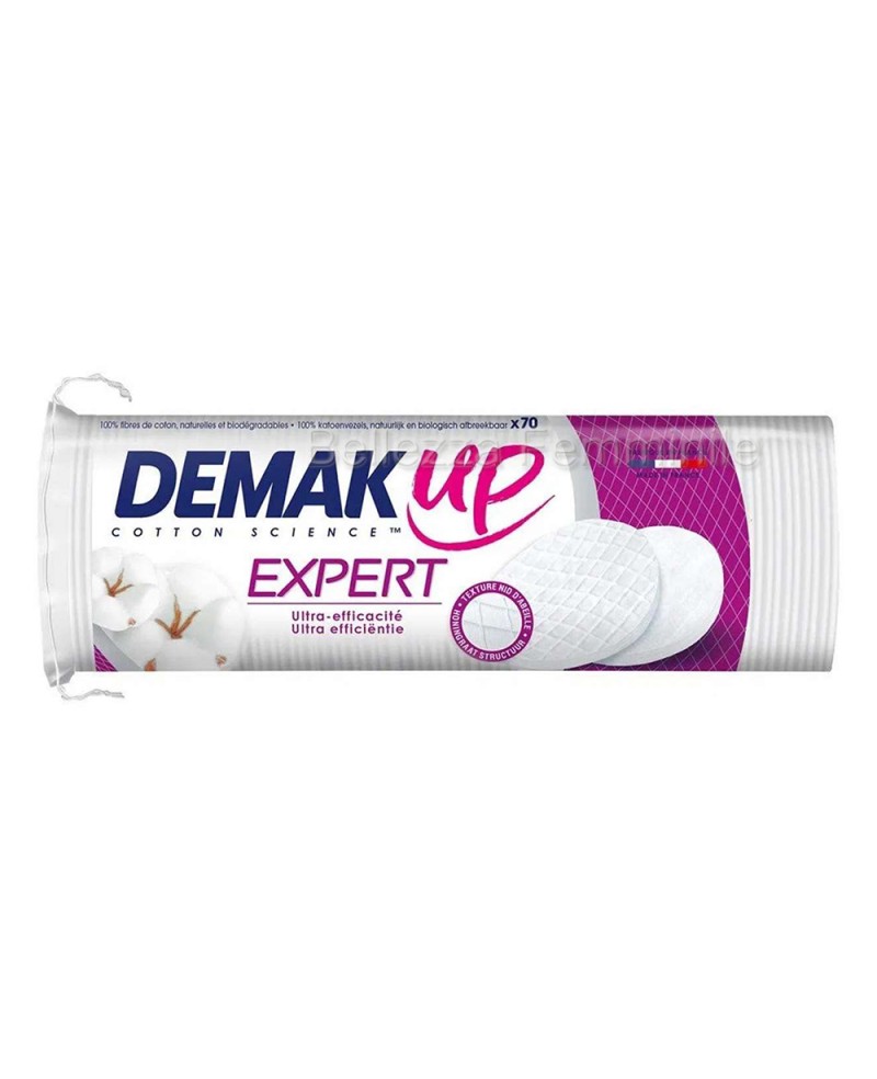 Demak up 70pcs Cotton Face Cleansing Pads