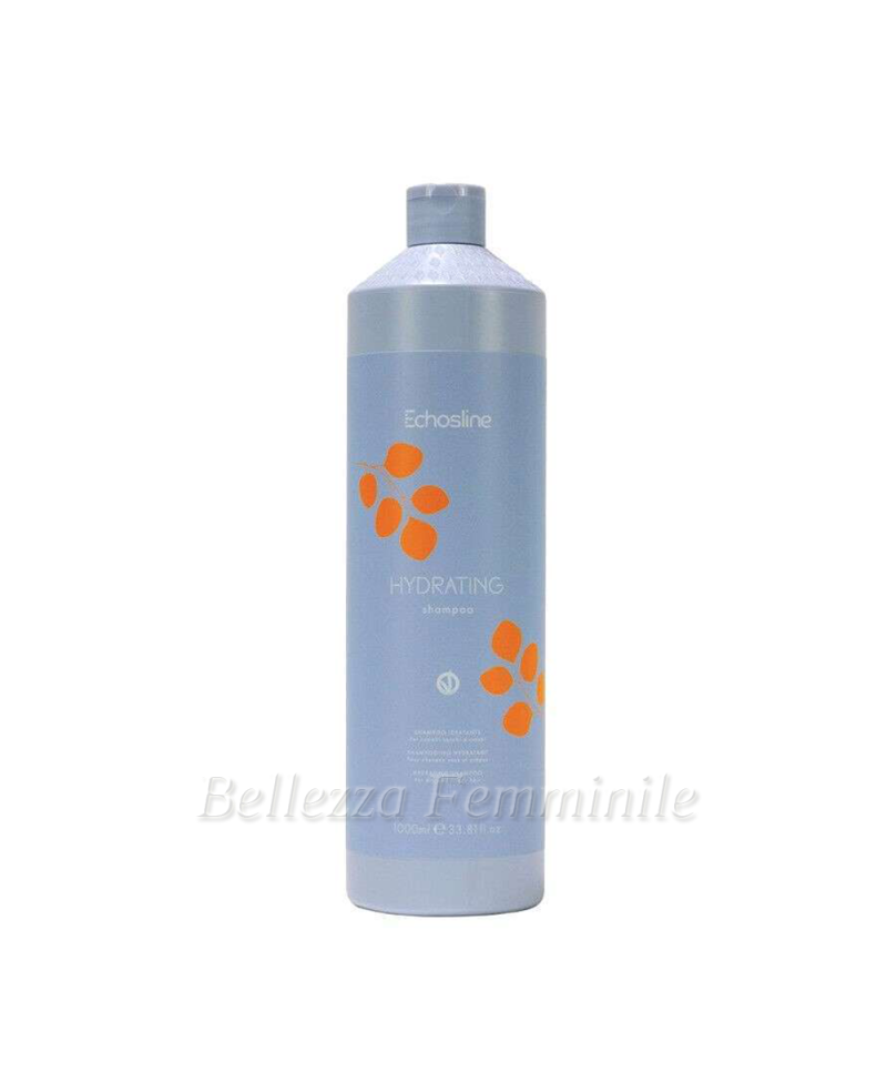 Shampoo Capelli Secchi e Crespi - Hydrating - 1000ml - Echosline