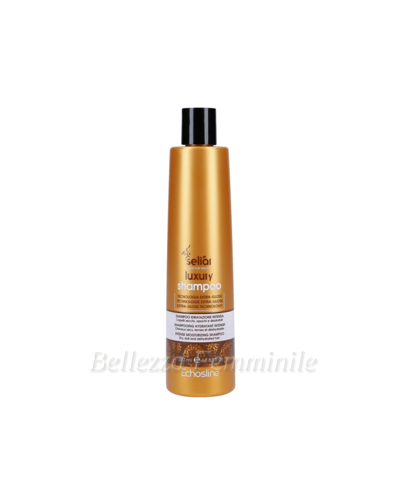 Intense hydration dry hair shampoo 350 ml - Seliar Luxury