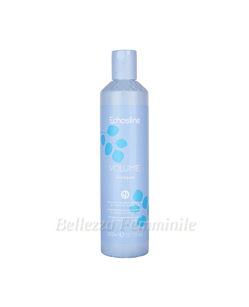 Shampoo Capelli Volume Fini e senza tono - 300 ml - Echosline Vegan