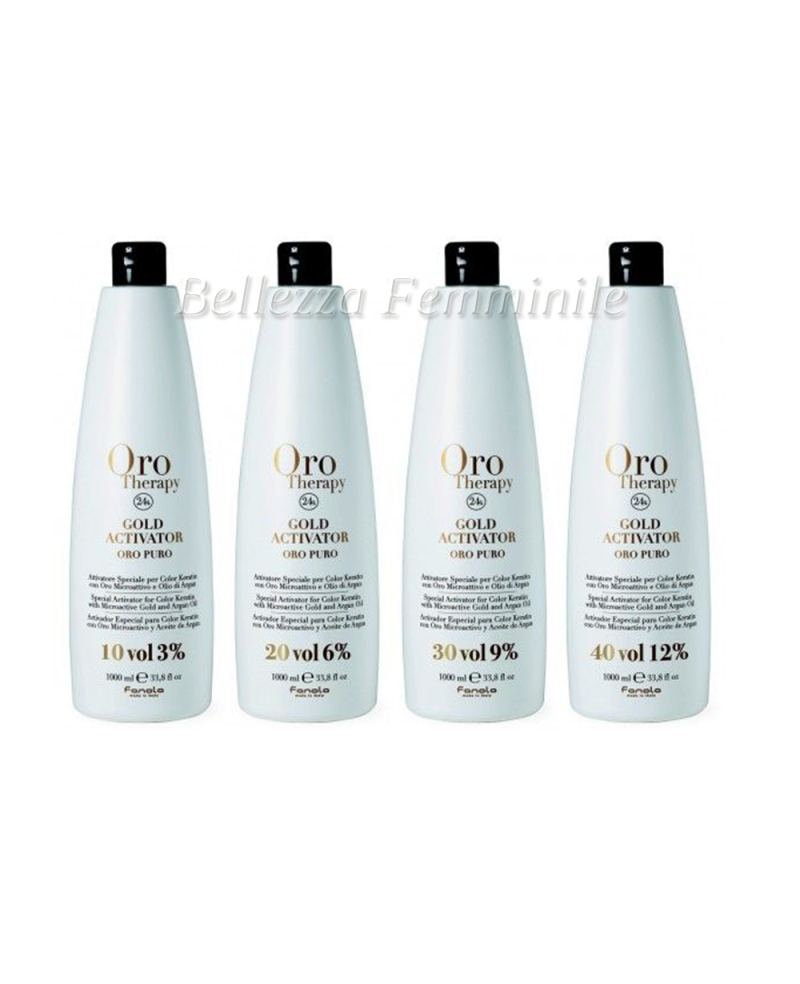 Hydrogen Peroxide Oxidizing Emulsion for Hair 1000ml - Oro Therapy-Fanola