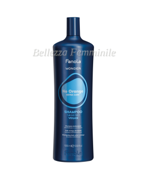 Shampoo for Straight and Curly Hair Anti-Orange No Orange 1000ml Fanola