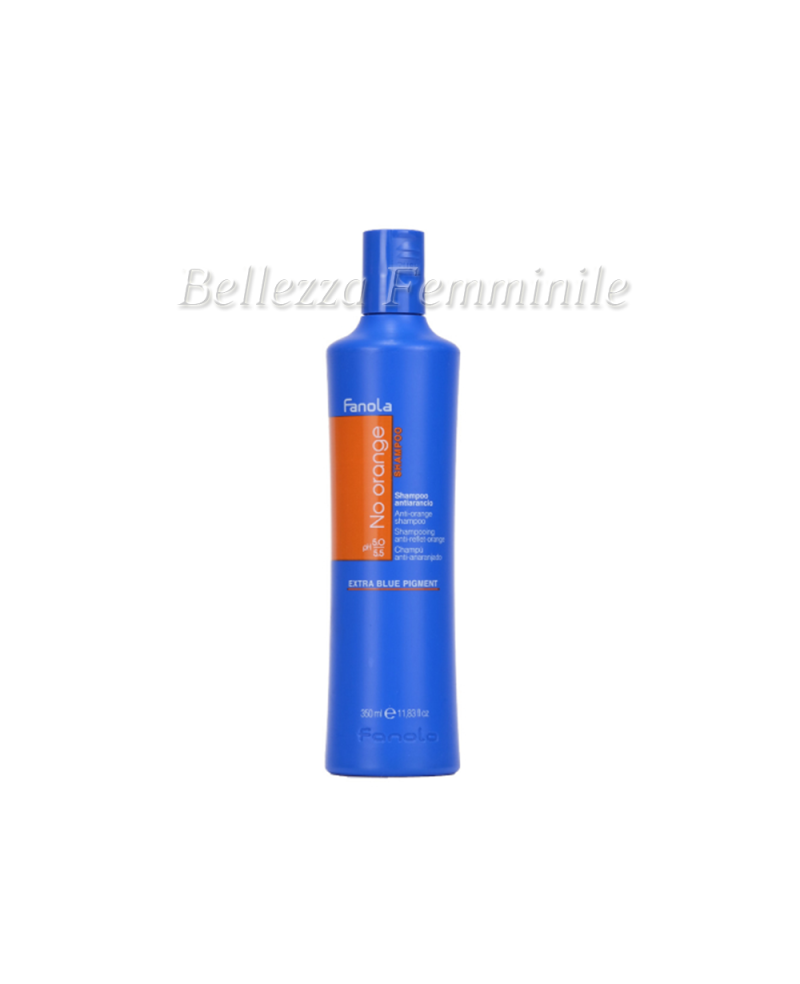 Shampoo for Smooth-Curly Hair Anti-Orange No Orange 350ml Fanola