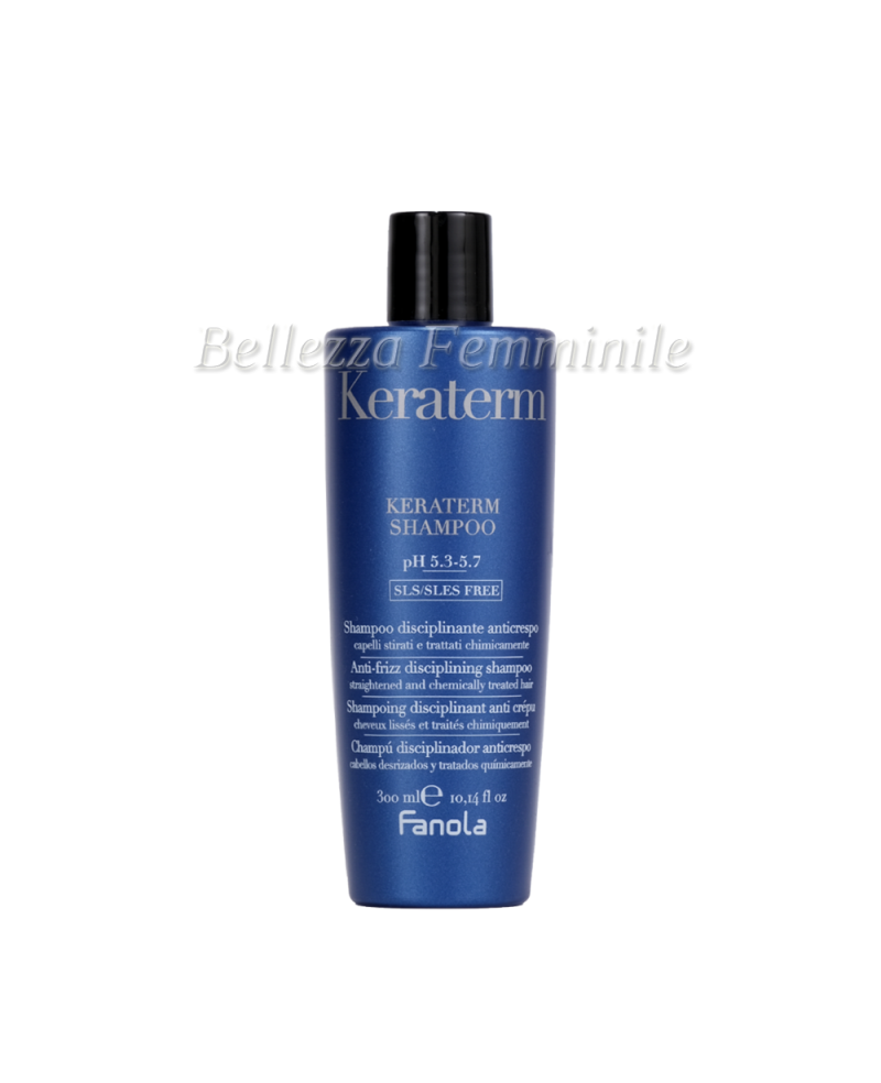 KERATERM Anti-Frizz Shampoo for Hair 300 ml Fanola