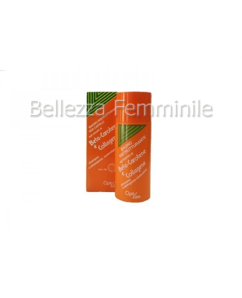 Shampoo Ristrutturante Capelli Beta-Carotene e Collagene 200ml - Farmavit