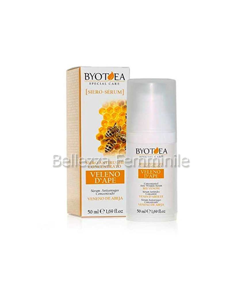 Siero Viso Antirughe Concentrato al Veleno D'ape - Byotea Special Care - 50ml