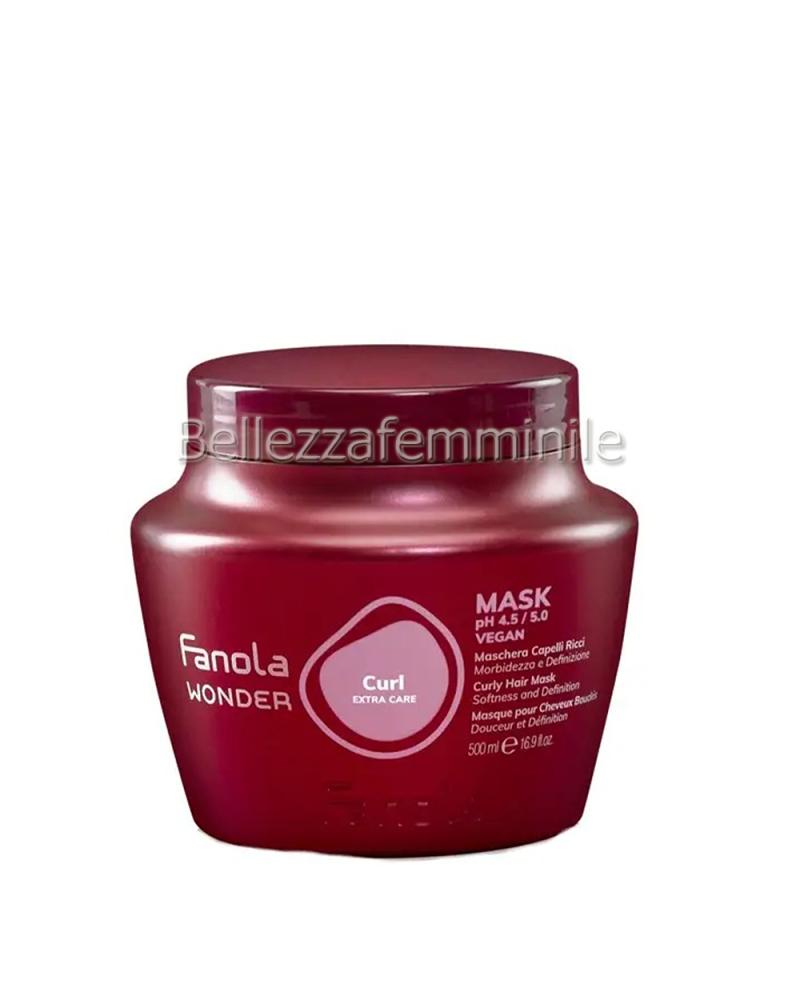 Curly and Wavy Hair Mask CURLY SHINE 500ml - Fanola