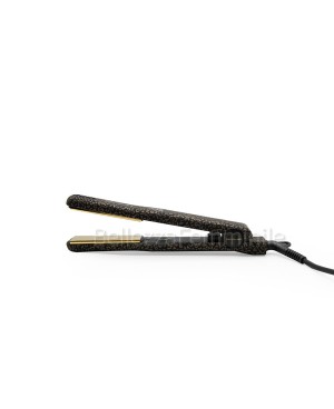 Professional Hair Straightener Gold Leopard C-Style Soft Touch Corioliss + Free Heat Protection Spray