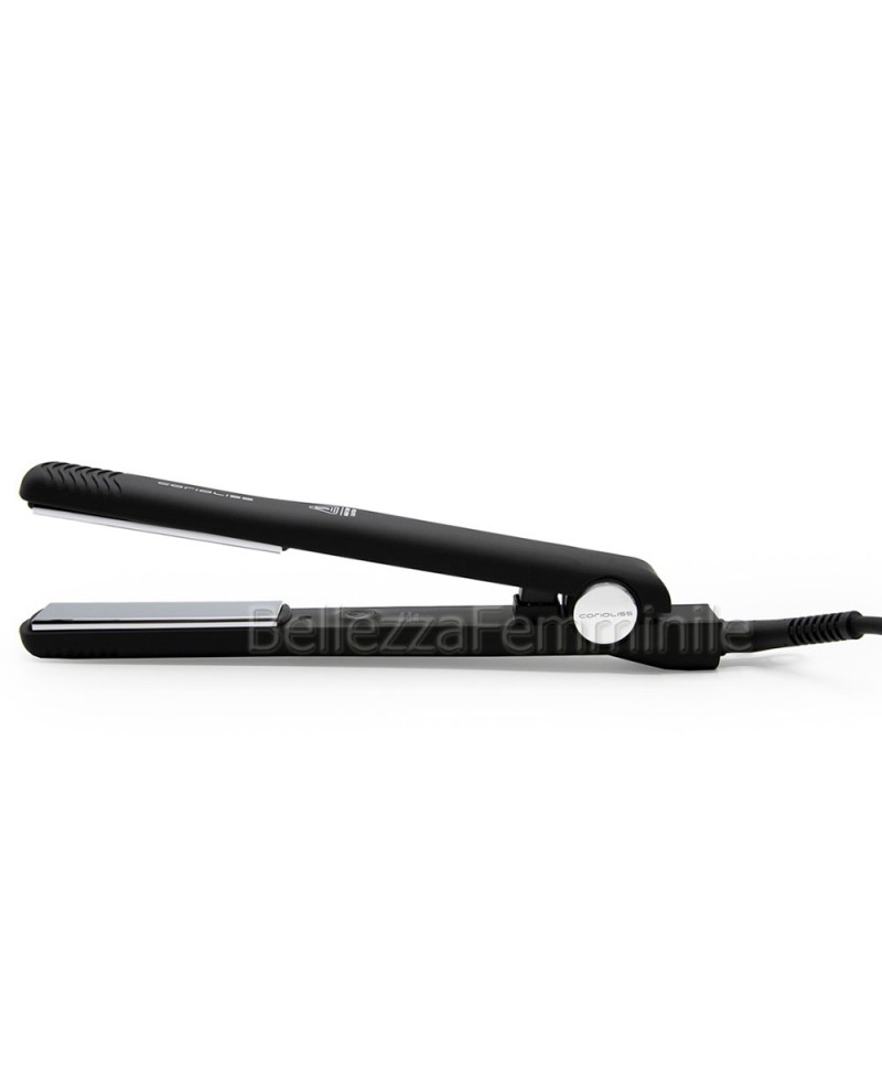 Professional Hair Straightener Black C-Style Soft Touch Corioliss