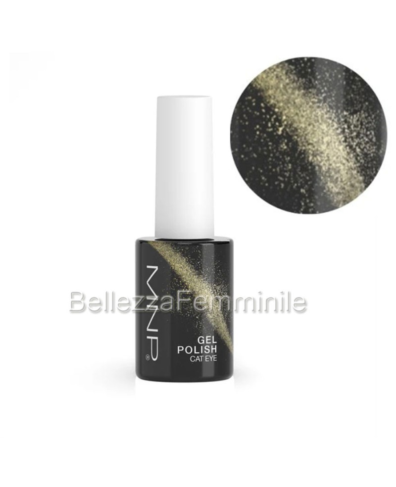 Semi-permanent Cat Eye Nail Polish N°605 MNP Mesauda Milano