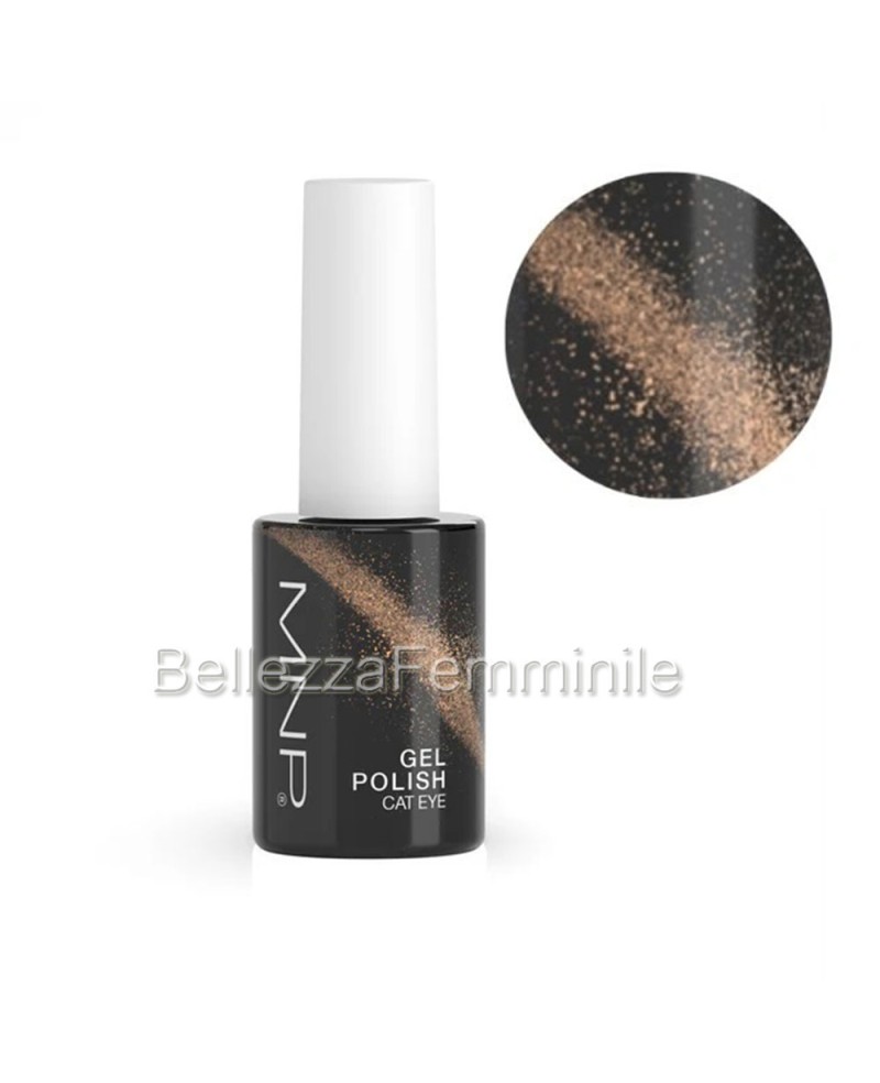 Semi-permanent Cat Eye Nail Polish N°606 MNP Mesauda Milano