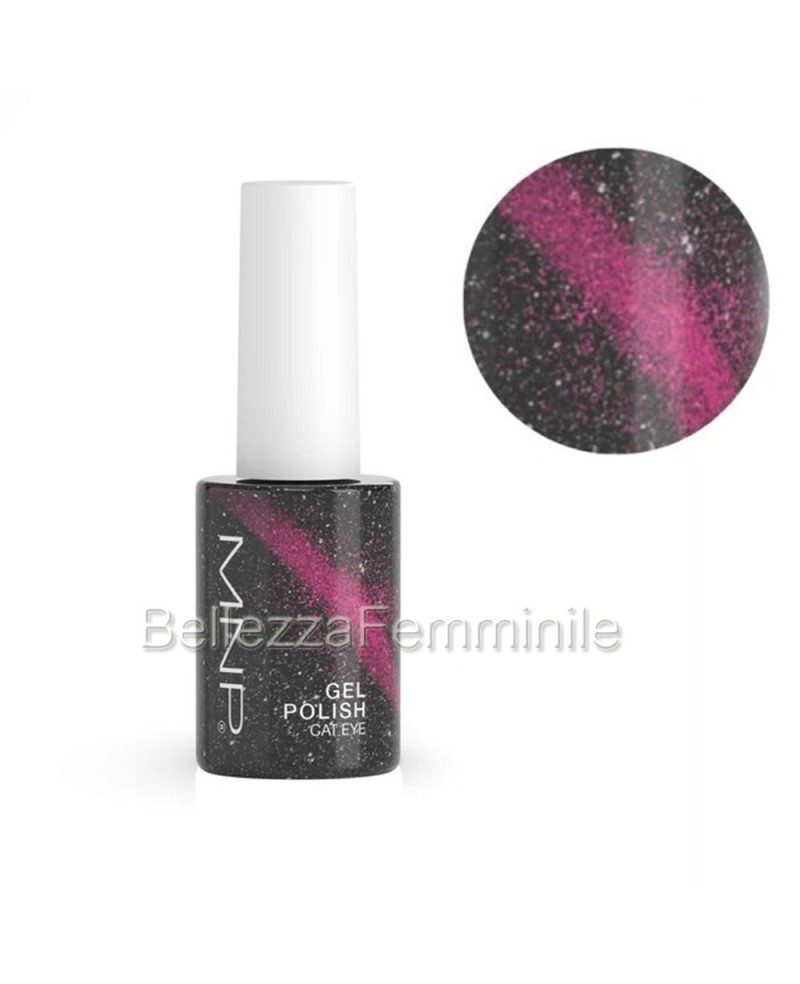 Semi-permanent Cat Eye Nail Polish N°608 MNP Mesauda Milano