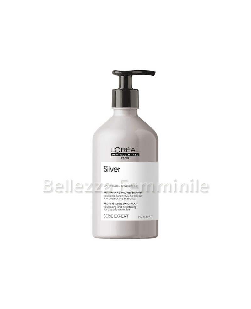 Professional Silver Hair Shampoo - 500ml - L'orèal Professional Paris Serie Expert