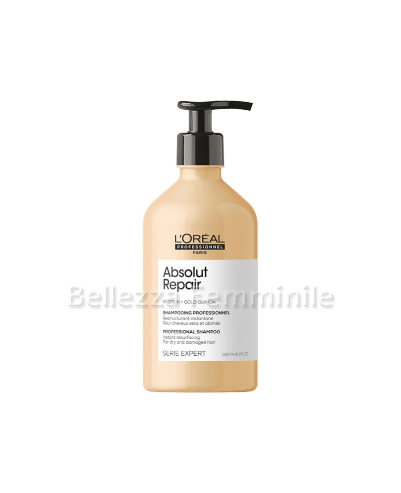 Absolut Repair Professional Hair Shampoo - 500ml - L'orèal Professional Paris Serie Expert