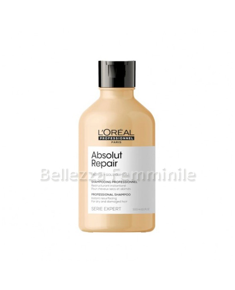 Absolut Repair Professional Hair Shampoo - 300ml - L'orèal Professional Paris Serie Expert